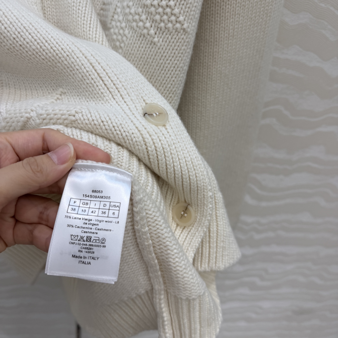 原单品质，MissD26秋冬新品阿尔卑斯滑雪系列Fair Isle羊毛开衫外套！非常有冬日氛围感的雪花❄️立体勾花图案，