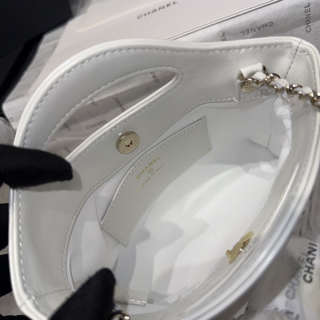 Chanel 25s 31 Bag Nano White Quilted Leather Top Handle Bag AS3656 7 i1742967627 1146 5