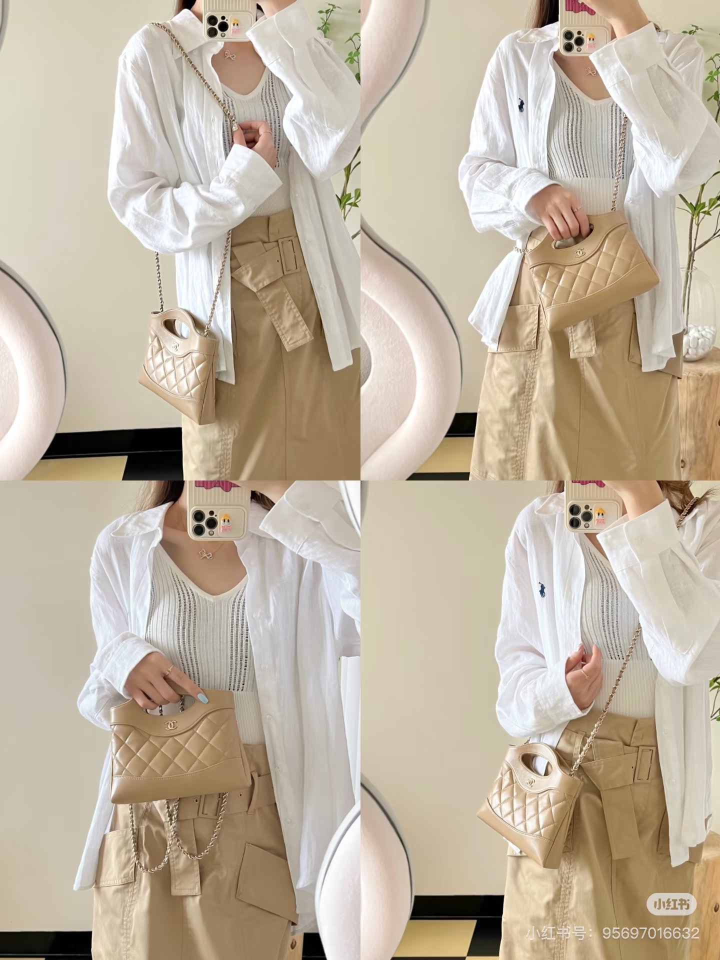 Chanel 31 Bag Nano, AS3656, Classic Quilted Design, Versatile & Stylish 5 i1742967760 7519 1