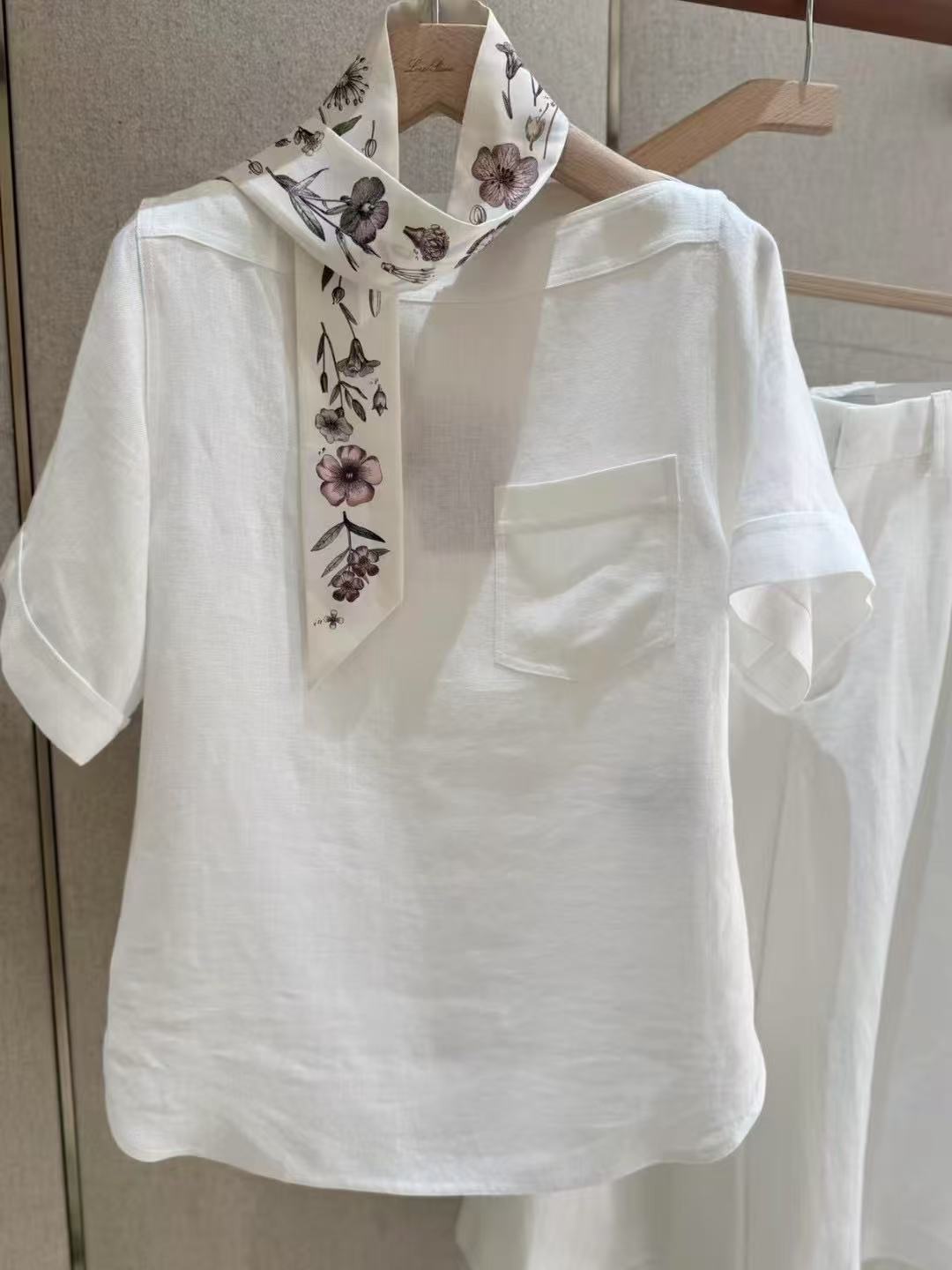 Elegant Women's Boat Neck Top with Wide Leg Pants Set - Chic & Comfortable 7 i1748007733749 9860 0 0