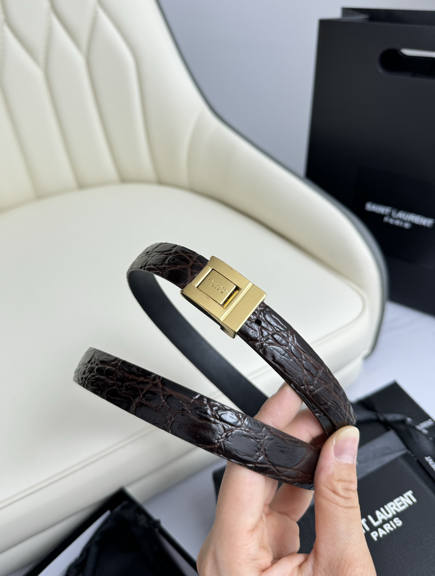 생로랑 벨트 58292 Saint Laurent Belt 상세 이미지 4