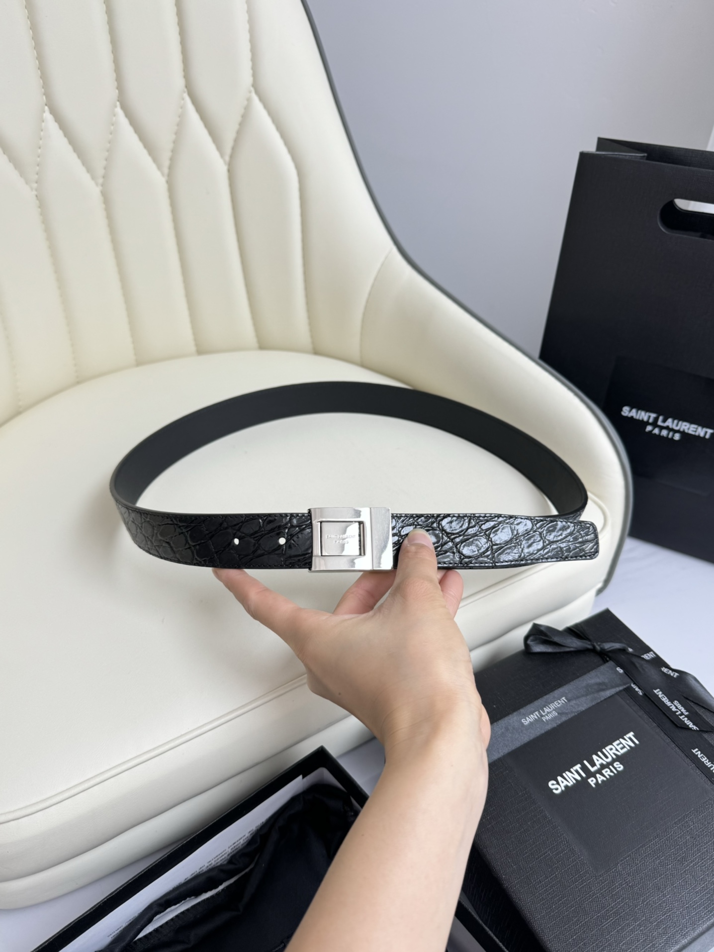 생로랑 벨트 58302 Saint Laurent Belt