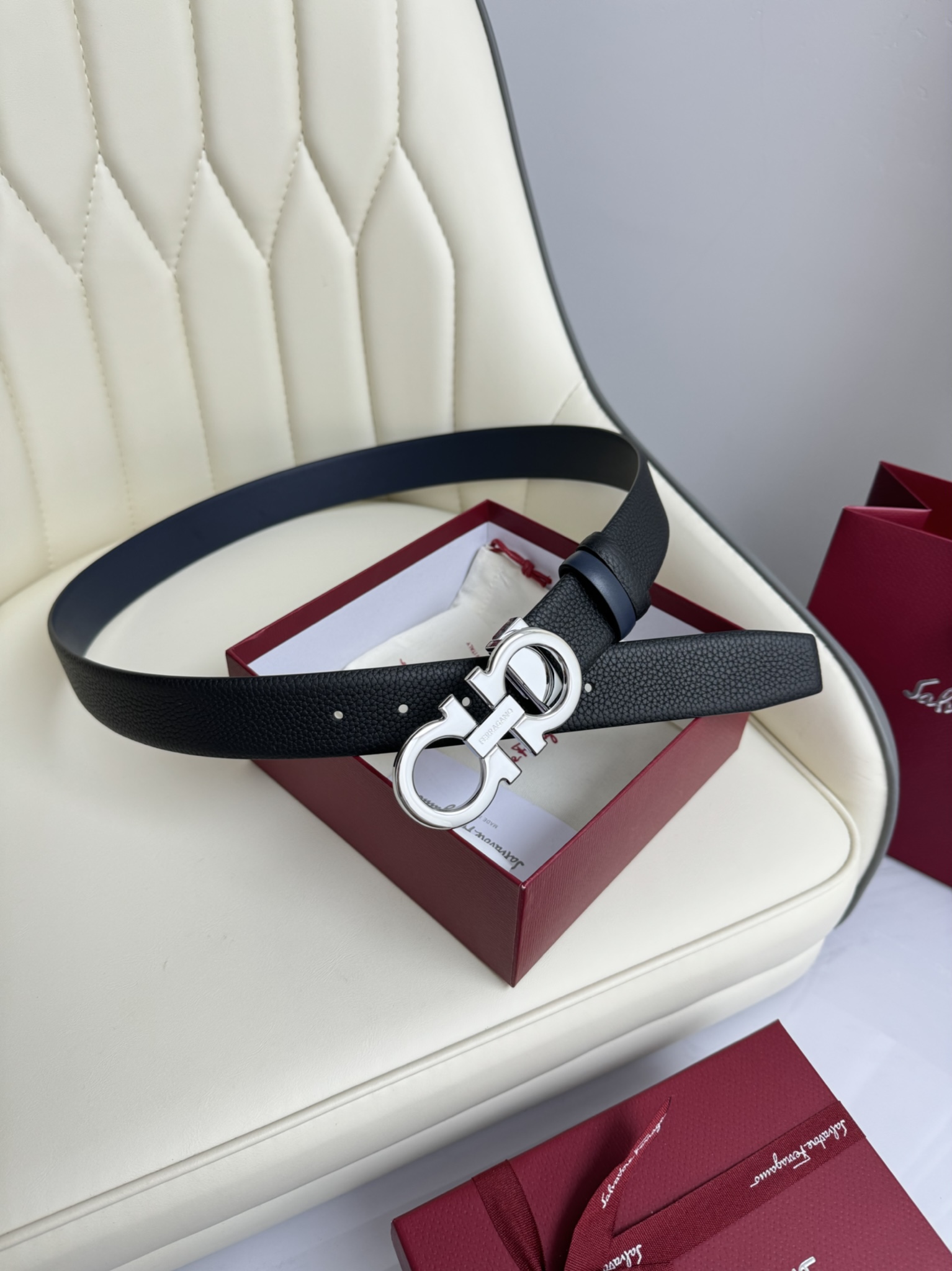 [Ferragamo Belts]Fashion and leisure are popular Equipped with full packaging