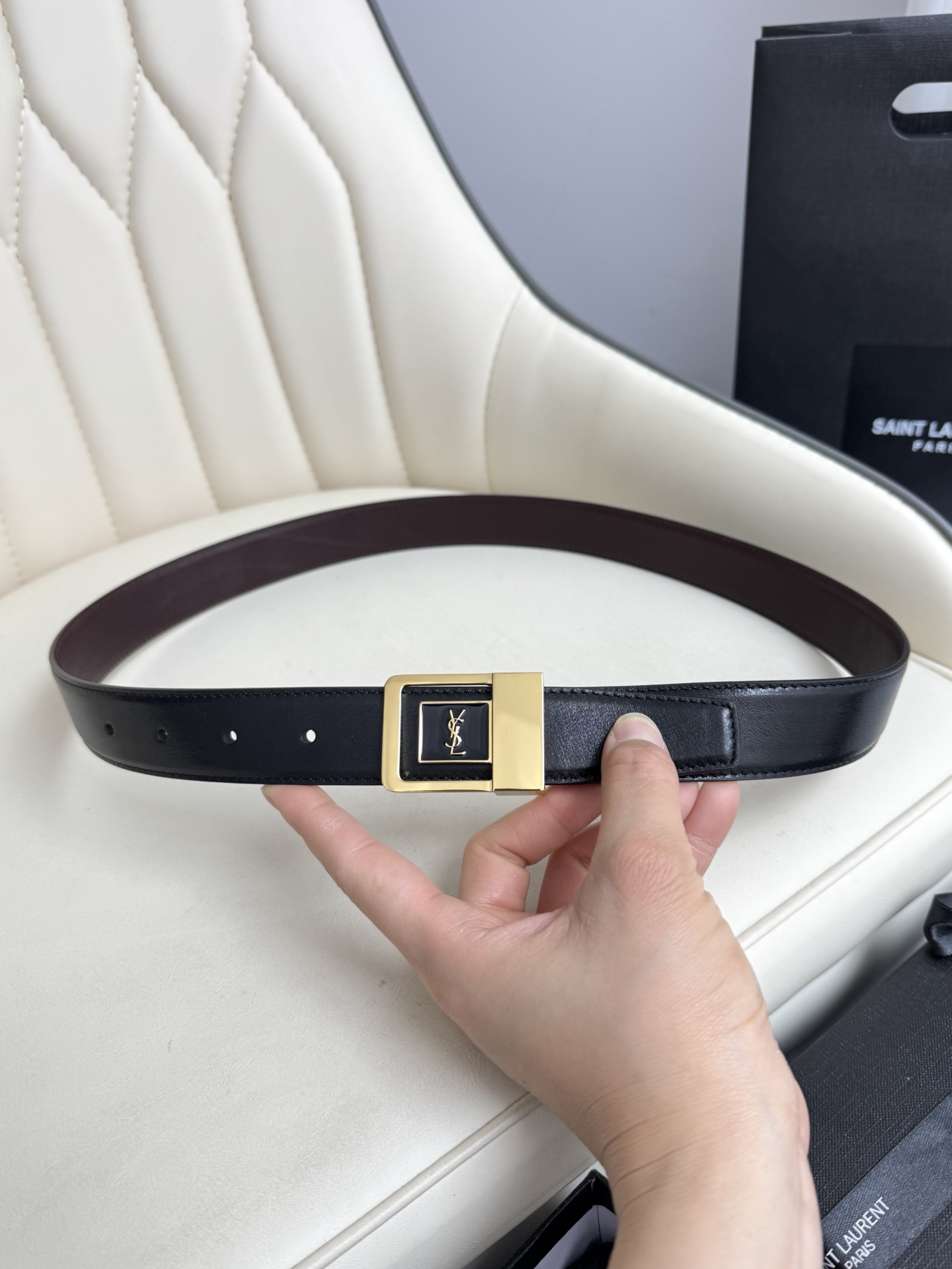 생로랑 벨트 58327 Saint Laurent Belt 상세 이미지 8