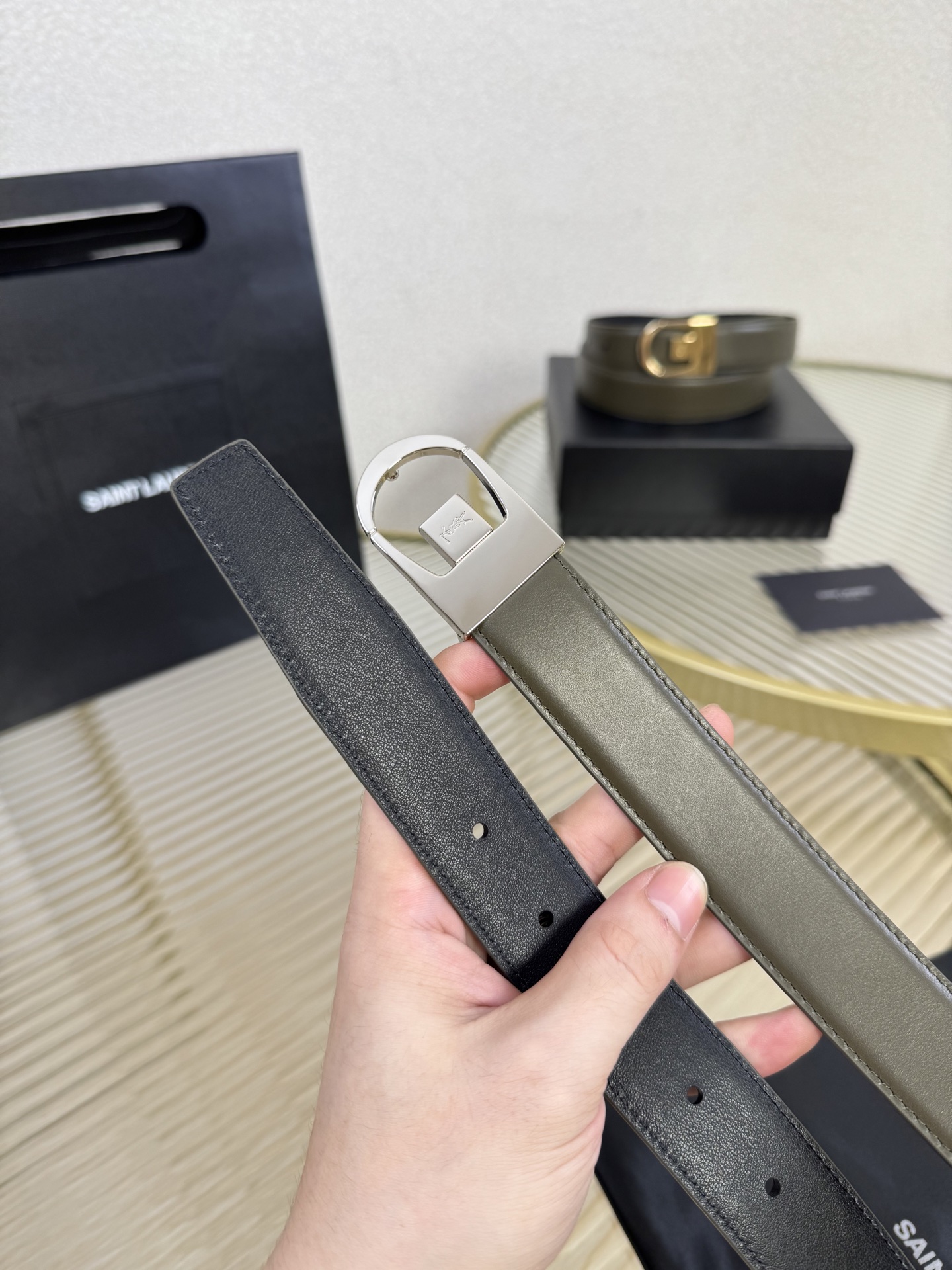 생로랑 벨트 58386 Saint Laurent Belt 상세 이미지 4