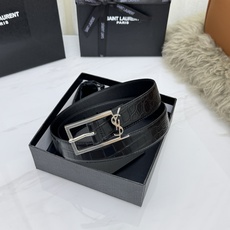 Saint Laurent 圣罗兰女士腰带皮带 原厂真金电渡扣头,意大利原厂皮,宽3.0cm,代购级。 Saint Laurent 圣罗兰女士腰带皮带 原厂真金电渡扣头,意大利原厂皮,宽3.0cm,代购级。