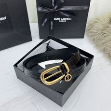 Saint Laurent 圣罗兰女士腰带皮带 原厂真金电渡扣头,意大利原厂皮,宽2.0cm,代购级。 Saint Laurent 圣罗兰女士腰带皮带 原厂真金电渡扣头,意大利原厂皮,宽2.0cm,代购级。