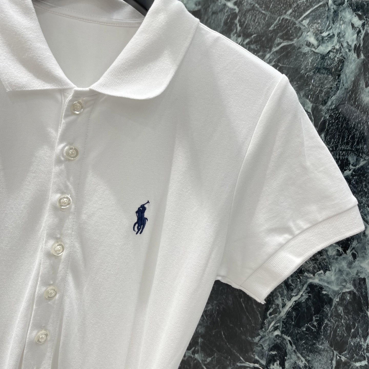 拉夫 36夏季新款 系带Polo连衣裙 经典Polo领+胸前小马刺绣 辨识度超高!腰部绑带设计 轻松收腰