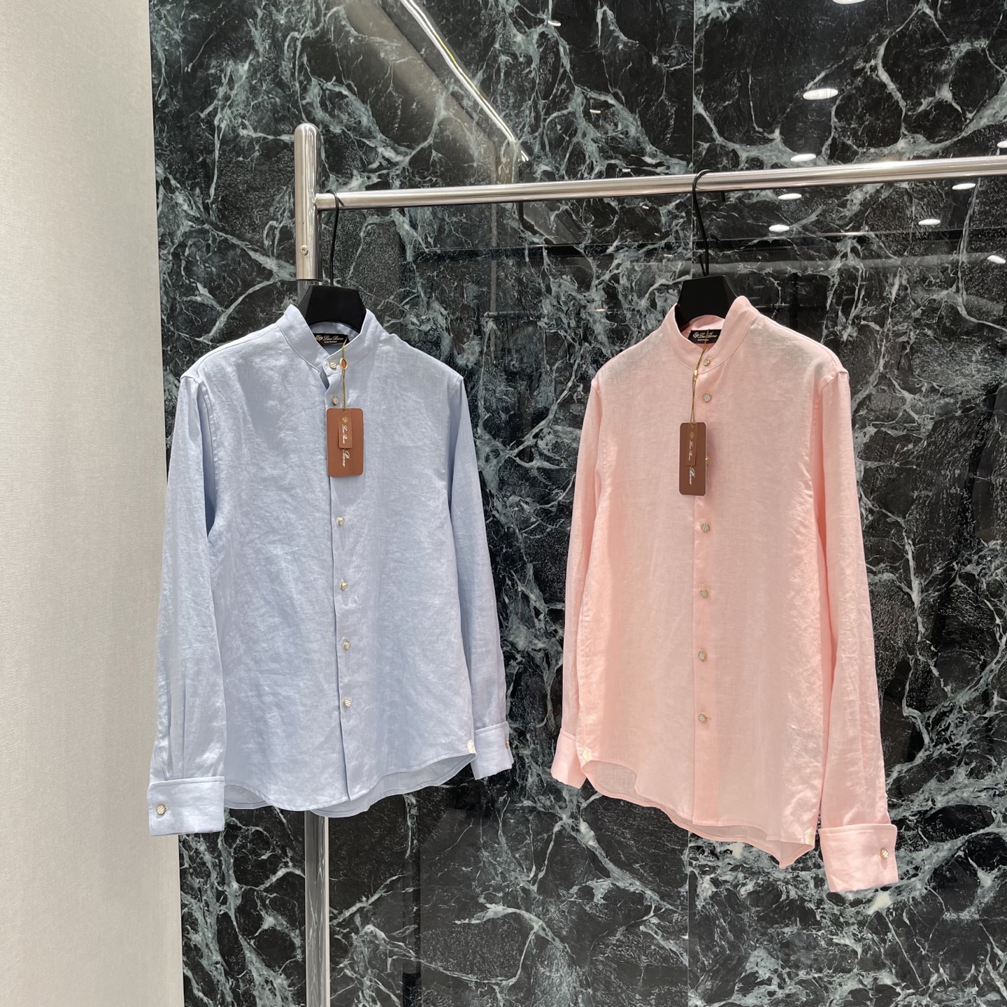 lp🌟 26夏季新款 亚麻衬衫 选用高品质亚麻 轻盈透气 春夏穿超舒服!低饱和樱花粉和浅蓝色温柔显白 黄