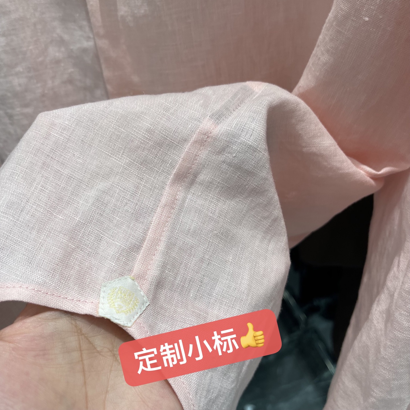 lp🌟 26夏季新款 亚麻衬衫 选用高品质亚麻 轻盈透气 春夏穿超舒服!低饱和樱花粉和浅蓝色温柔显白 黄