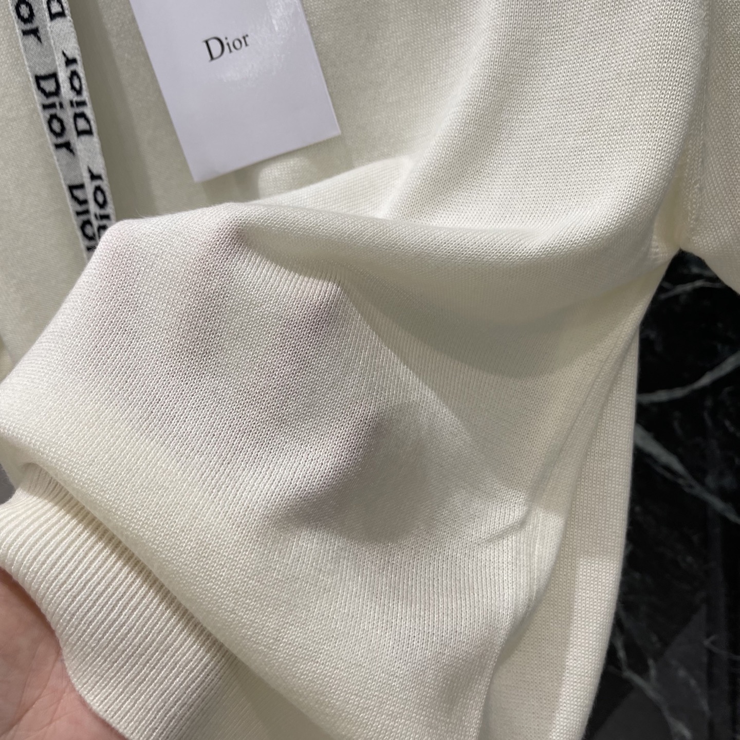Ｄ家 26夏季新款 蝴蝶结针织短袖 圆领+蝴蝶结设计 法式优雅气质满分 浅蓝色清新百搭 通勤日常都能轻松