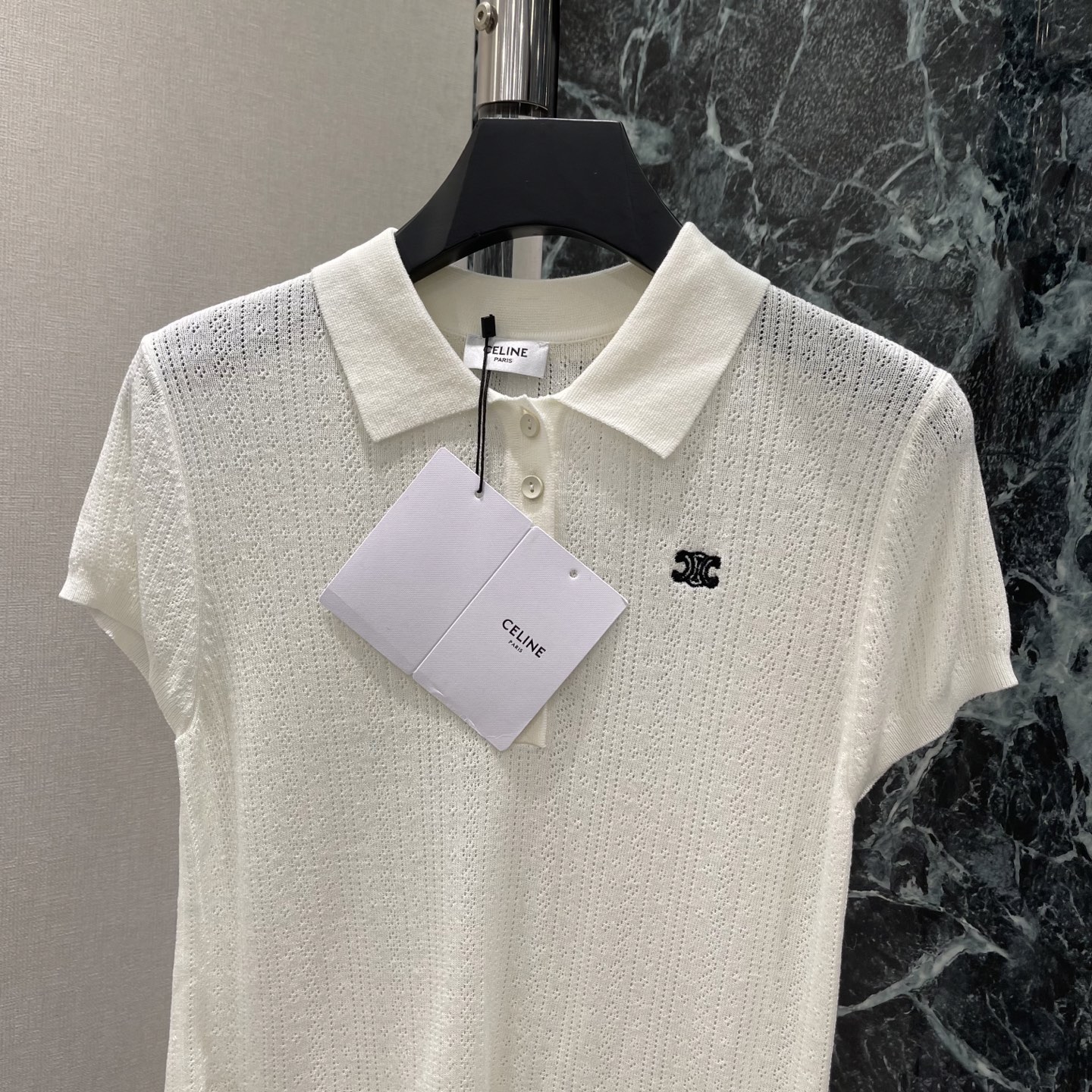CE 26夏季新款 针织Polo衫 经典Polo领+刺绣Logo 低调又有辨识度 正肩短袖设计 修饰肩部