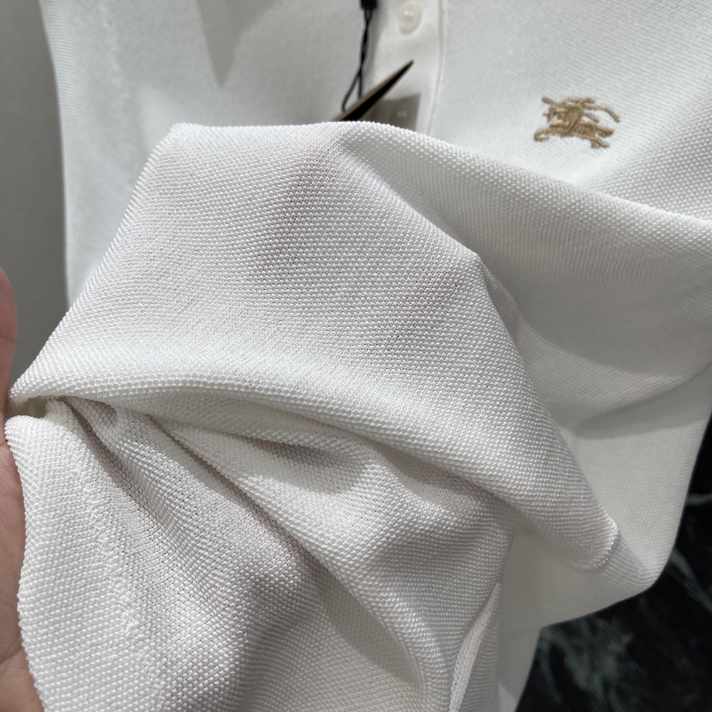 BBR 26早秋新款 格纹领Polo衫 经典格纹领设计 学院风满满!胸前刺绣Logo超有辨识度 浅粉色温