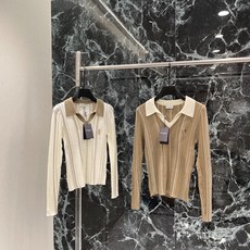 圣罗兰 26早秋新款 条纹针织衫 竖条纹设计 简约又经典 翻领撞色拼接,层次感满满 左胸YSL金属Logo超有辨识度!日 圣罗兰 26早秋新款 条纹针织衫 竖条纹设计 简约又经典 翻领撞色拼接,层次感满满 左胸YSL金属Logo超有辨识度!日