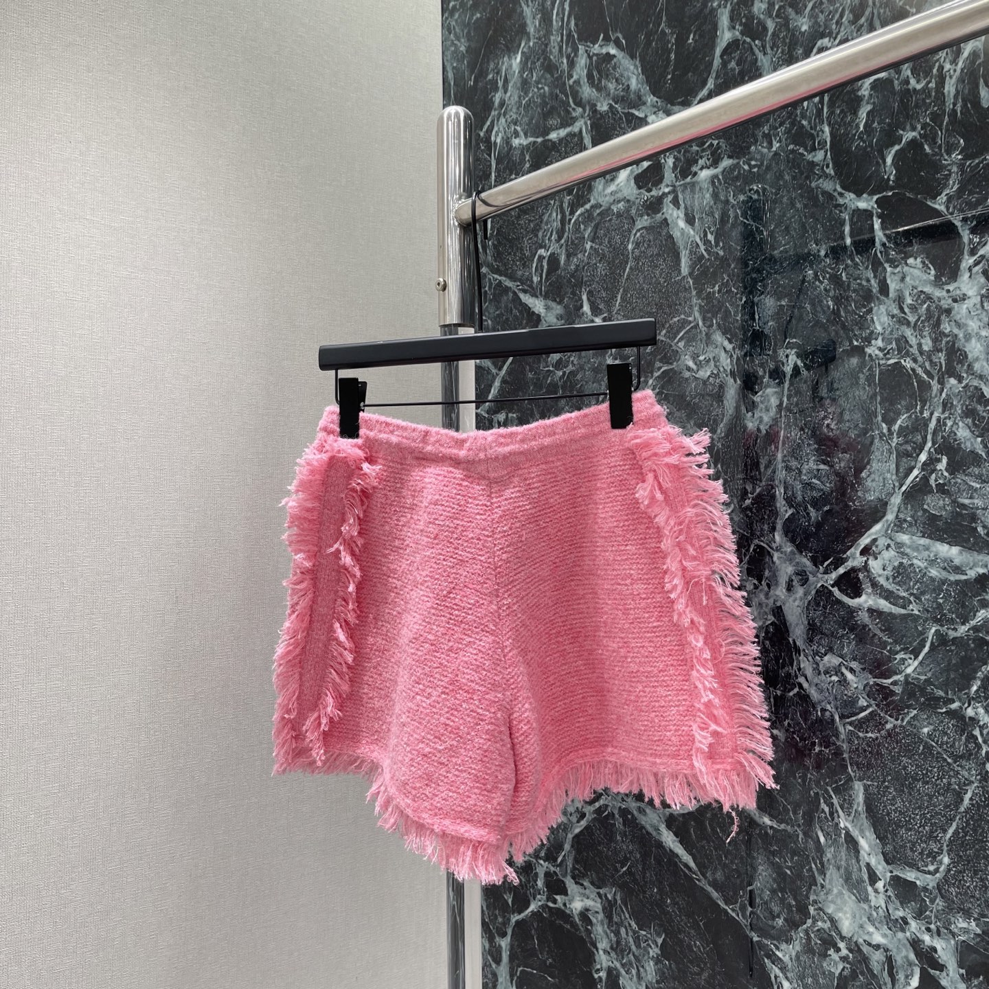 Louis Vuitton Pink Textured Shorts