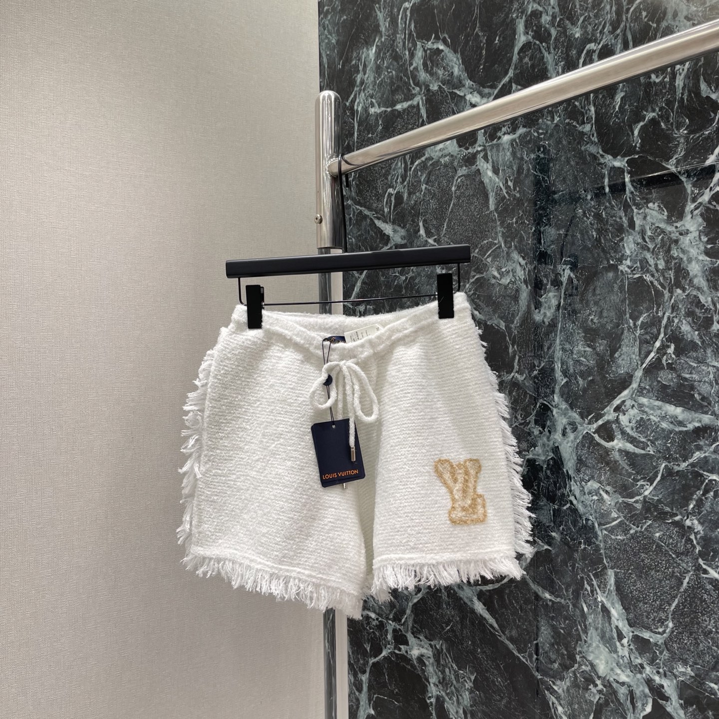 Louis Vuitton Pink Textured Shorts