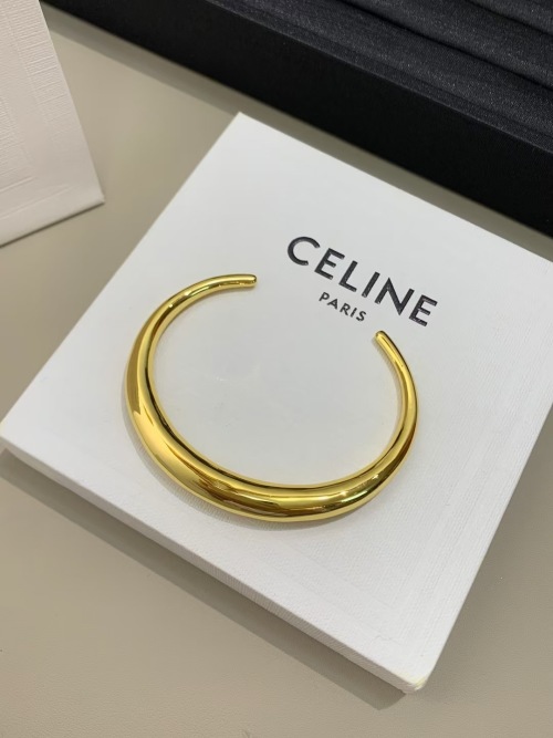 Celinee Gold Plated Bangle Bracelet for Women | Minimalist Style