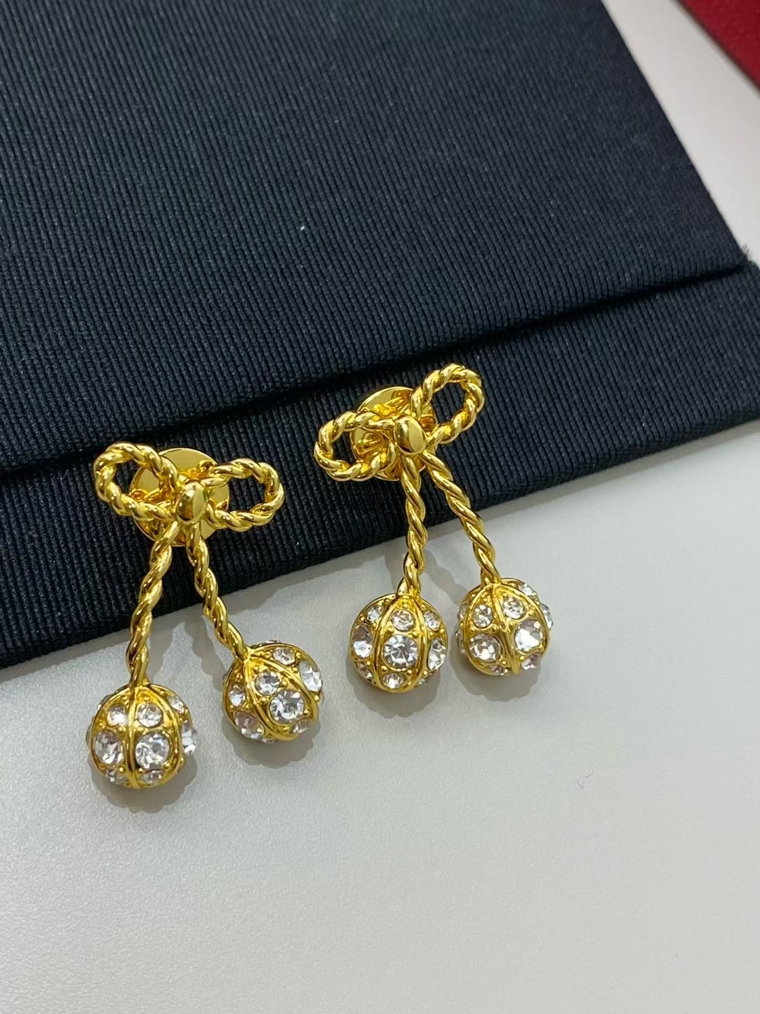 발렌티노 체리 모티브 에나멜 귀걸이 63695 이미지 5