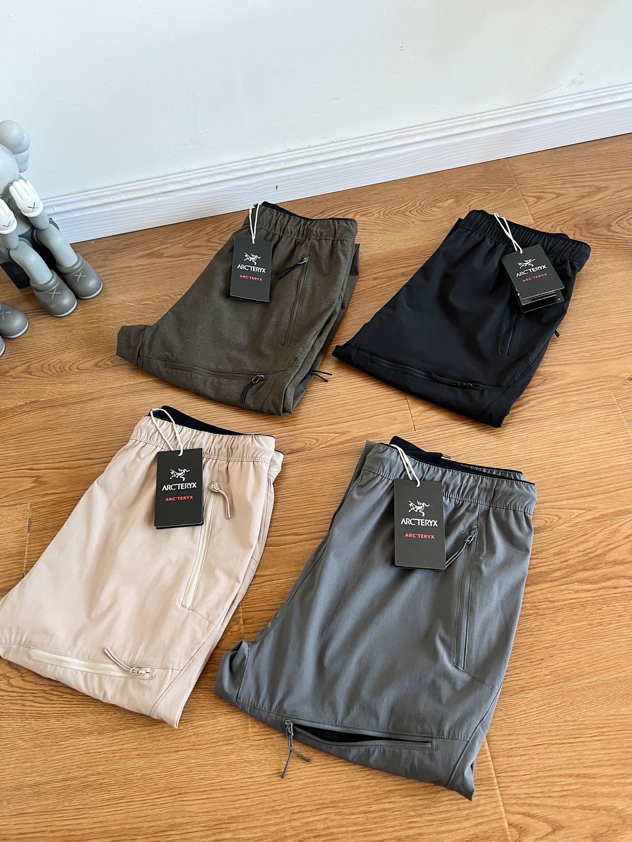 Arcteryx Kleidung Pants & Hosen Army Green Schwarz Grün Grau Khaki Stickerei Männer Sommerkollektion Fashion Lässig