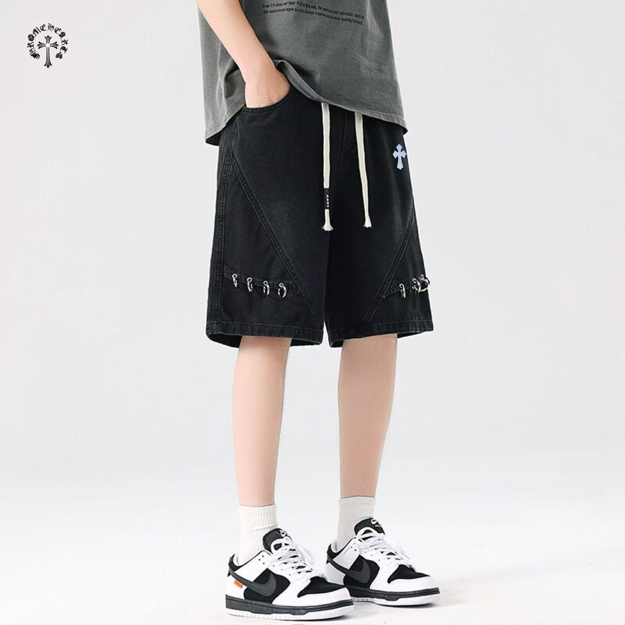Alternative view of Chrome Hearts Shorts 07304