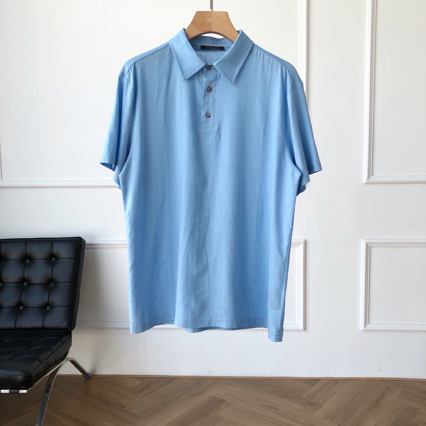    lp。渠道顶级~男士春夏亚麻系列短袖Polo衬衫
 重磅渠道的高端品，日常通勤休闲必备，高级商务风