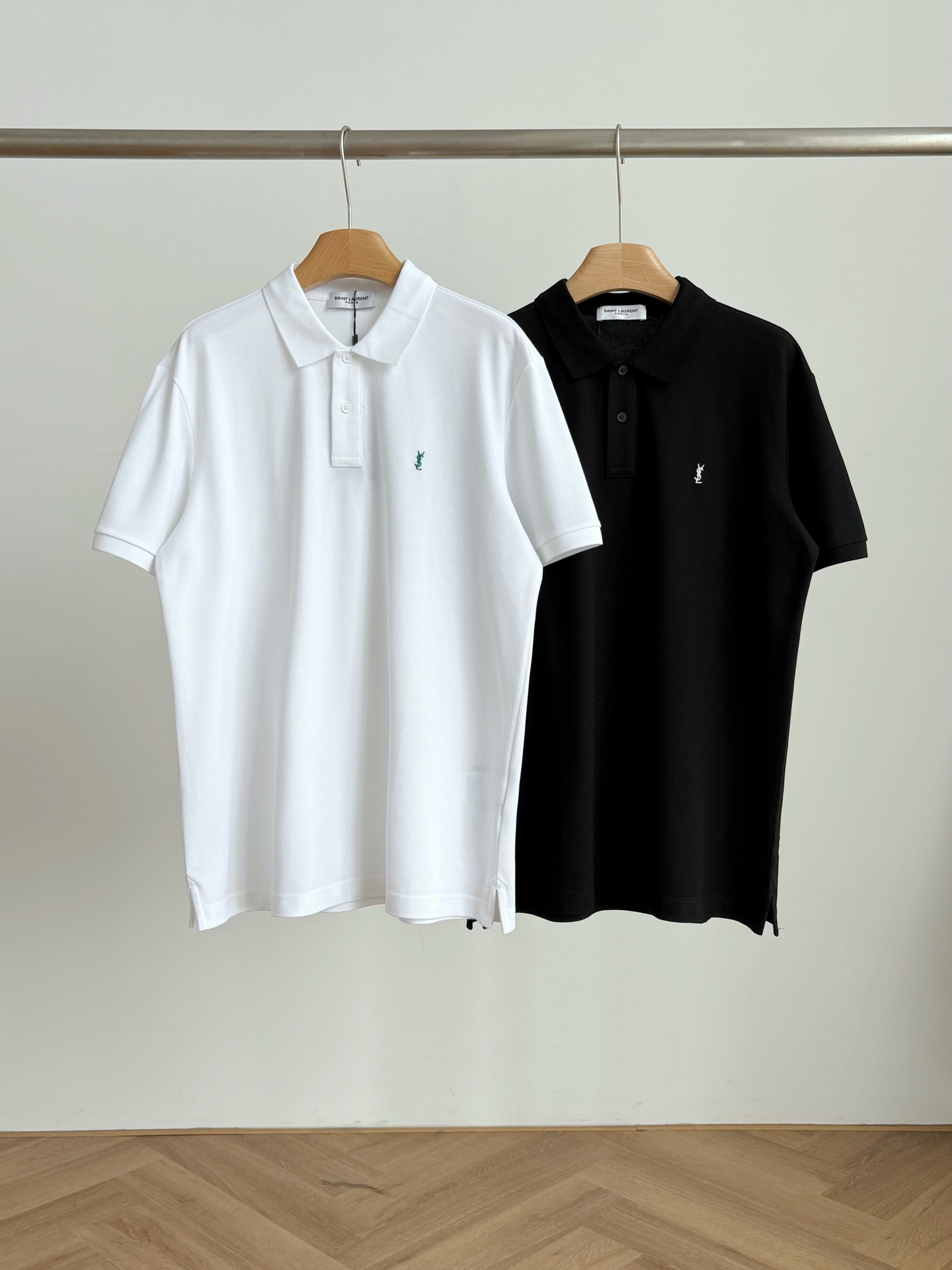 Saint Laurent Small Logo Polo Shirt