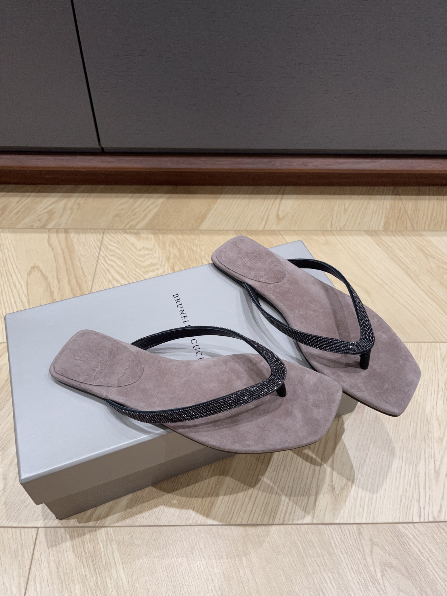 브루넬로쿠치넬리 가죽 샌들 9734 상세 이미지 3
