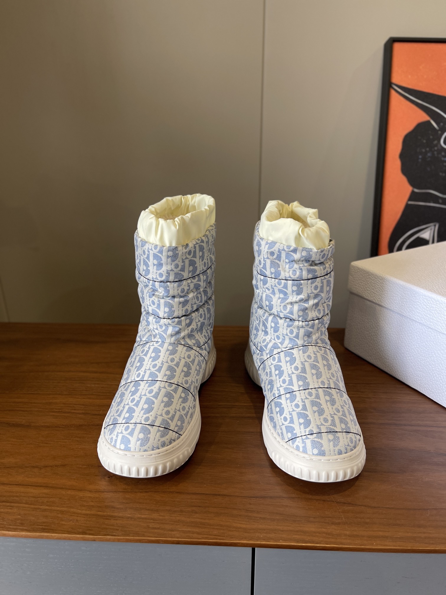 NO:616994,CD 2025fw Dior autumn and winter snow boots // textile surface wool lining rubber sole // size 35/36/37/38/39/ (set at 40.41. No return or exchange), snow boots, dior, boots19860909CD 2025fw迪奥秋冬雪地靴//纺织面羊毛里橡胶底//size35/36/37/38/39/（定40.41.不退换）,雪地靴,dior,boots,Women's Shoes