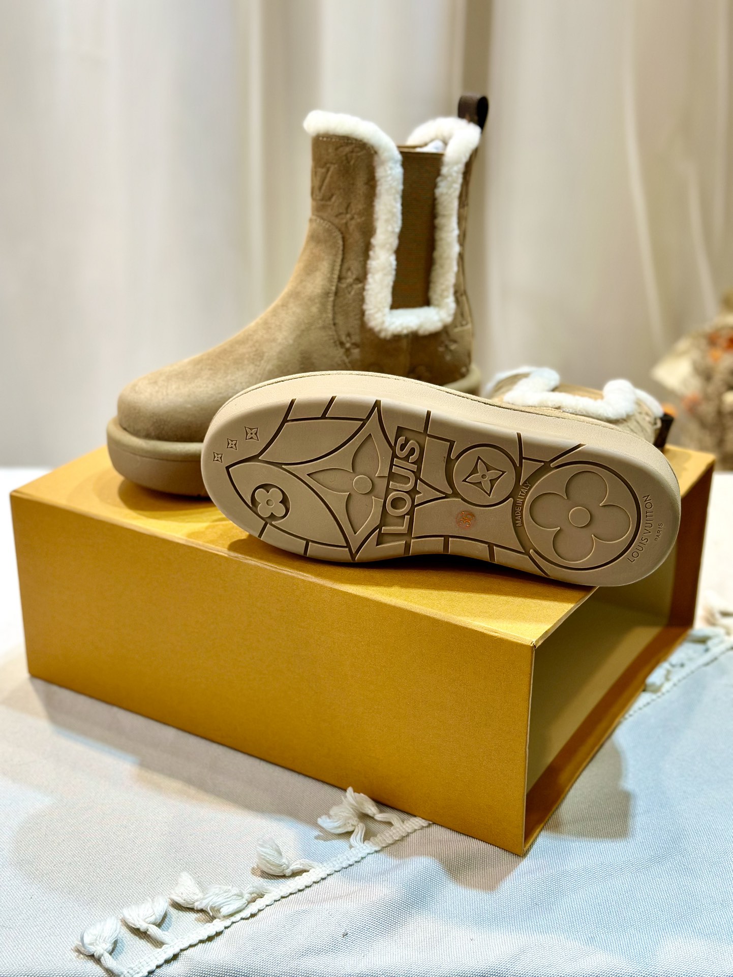 Latest L Family Bulcan Boots: Pure Wool, Rubber Base, Cosmopolitan Comfort. - 图片 8