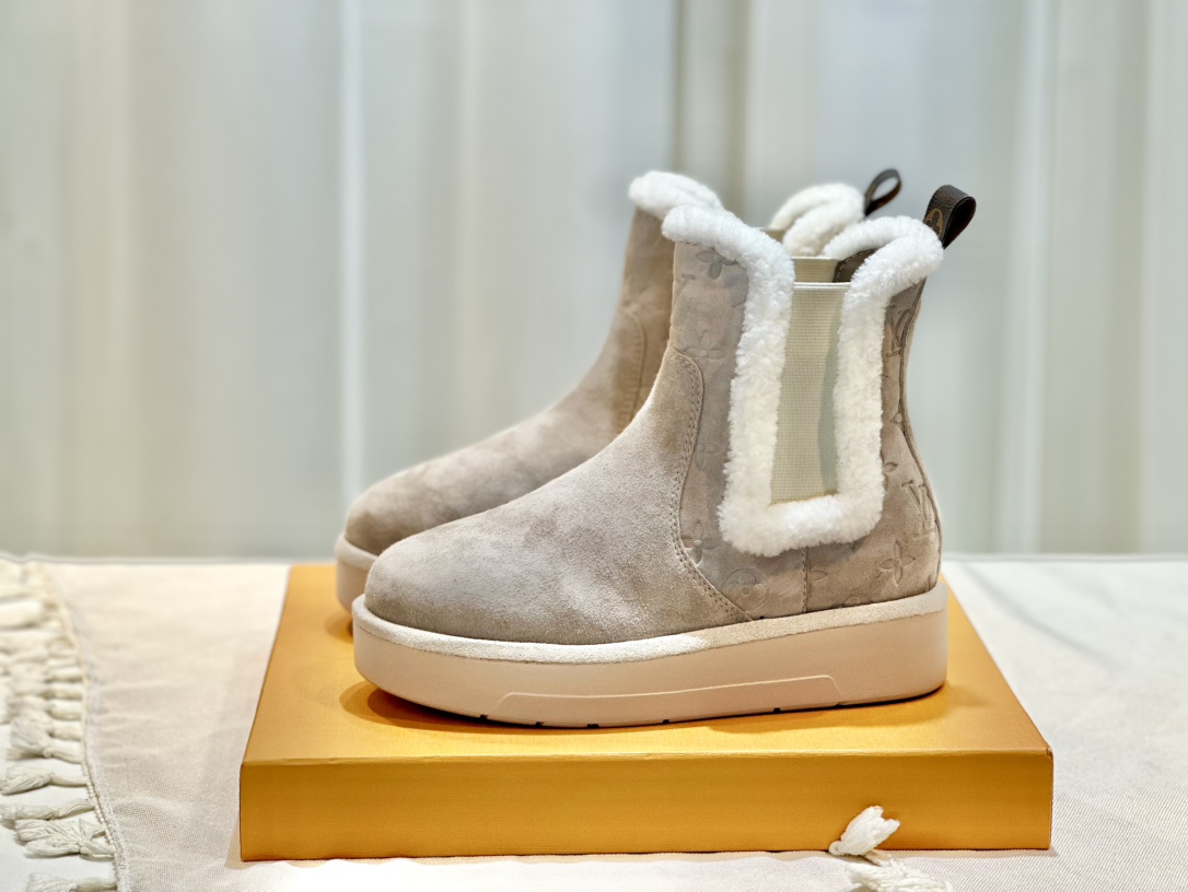 New Bulcan Boots: Cosmopolitan Comfort with Pure Wool Lining, Size 35-41 - 图片 5