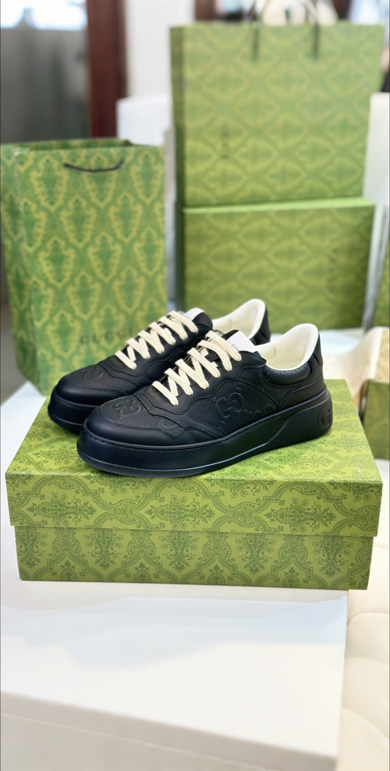 Top Edition Sneakers: Oil-Side Process, White Leather, Zirconium Fabric, TPU Base - 图片 3