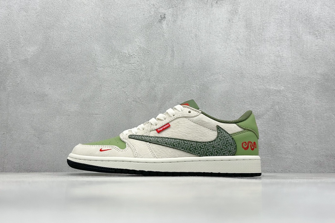 NO:230459,travis scott x air 1 low x Snake Year limited air 1 low Reverse rice green small hook barb Pure original version The whole shoe uses original head leather, solid materials, finely crafted, extremely restored shoe shape, improved flying wing 3D printing, deep three-dimensional, four-line midsole pull-up leather material selection, steel stamp, back glue, all new batch Original original molded large sole all shoe original customized leather material, delicate feel, correct folding process, perfect details interpretation size36 36.5 37.5 38 38.5 39 40 40.5 41 42 42.5 43 44 44.5 45, casual shoes/sports shoes, sneakers19860909travis scott x air 1 low x 蛇年限定 air 1 low 反转米绿小钩倒钩 纯原版本 全鞋采用原装头层皮,用料扎实 精雕细琢 鞋型极致还原 飞翼3d打印改良 深度立体 四线中底拉帮皮料选材 钢印 背胶一应俱全 全新批次 原装原模大底全鞋原厂定制皮料,手感细腻正确折边工艺 完美细节诠释 size36 36.5 37.5 38 38.5 39 40 40.5 41 42 42.5 43 44 44.5 45,休闲鞋/运动鞋,sneakers,Women's Shoes