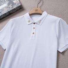 【新品上市】D家26春夏时装款短袖丝光珠地棉马球POLO衫!甄选高级进口成衣定织珠地面料,老牌工坊成衣工 【新品上市】D家26春夏时装款短袖丝光珠地棉马球POLO衫!甄选高级进口成衣定织珠地面料,老牌工坊成衣工