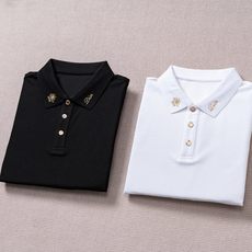 【新品上市】D家26春夏时装款短袖丝光珠地棉马球POLO衫!甄选高级进口成衣定织珠地面料,老牌工坊成衣工 【新品上市】D家26春夏时装款短袖丝光珠地棉马球POLO衫!甄选高级进口成衣定织珠地面料,老牌工坊成衣工