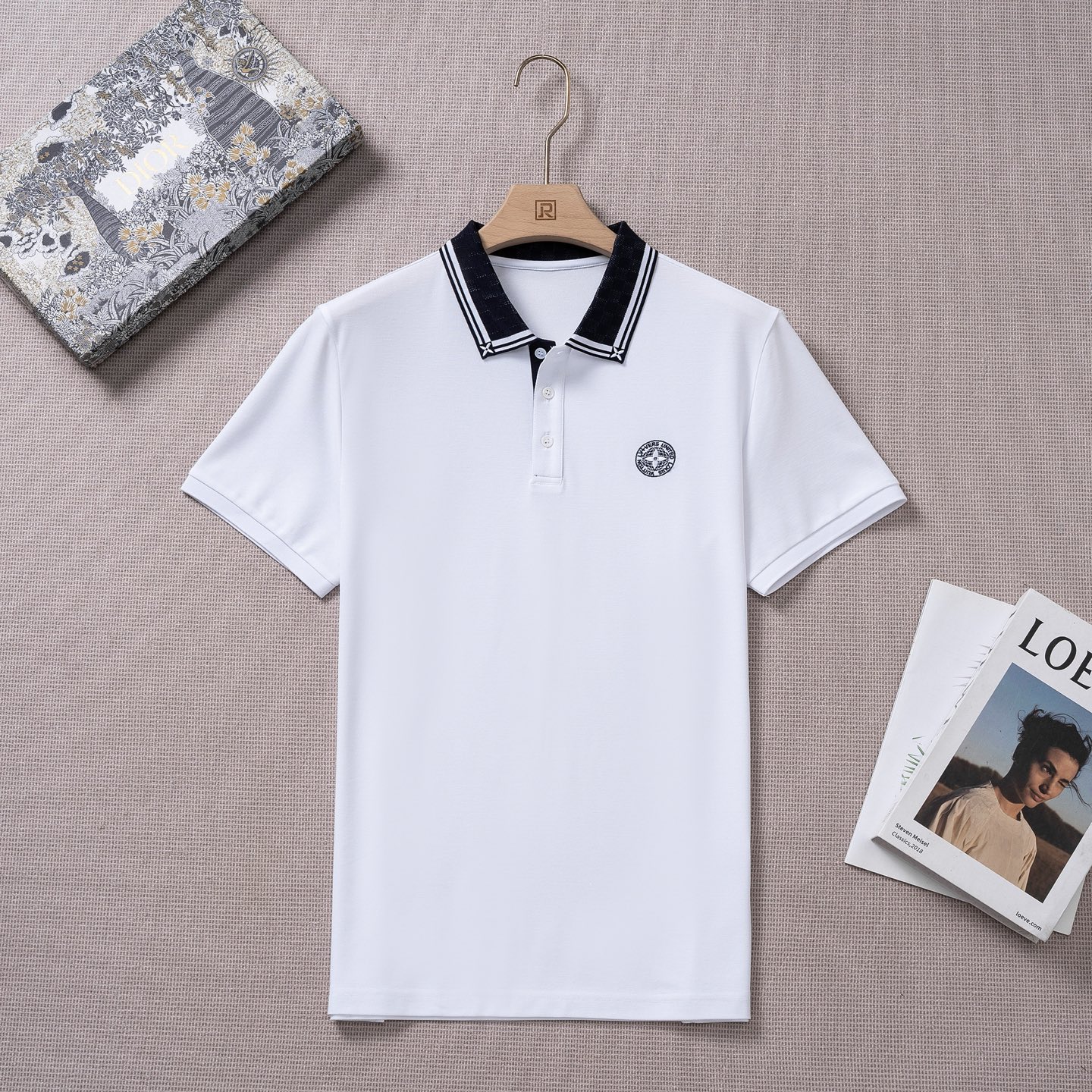 【新品上市】驴家26春夏时装款短袖丝光珠地棉马球POLO衫！甄选高级进口成衣定织珠地面料，老牌工坊成衣工