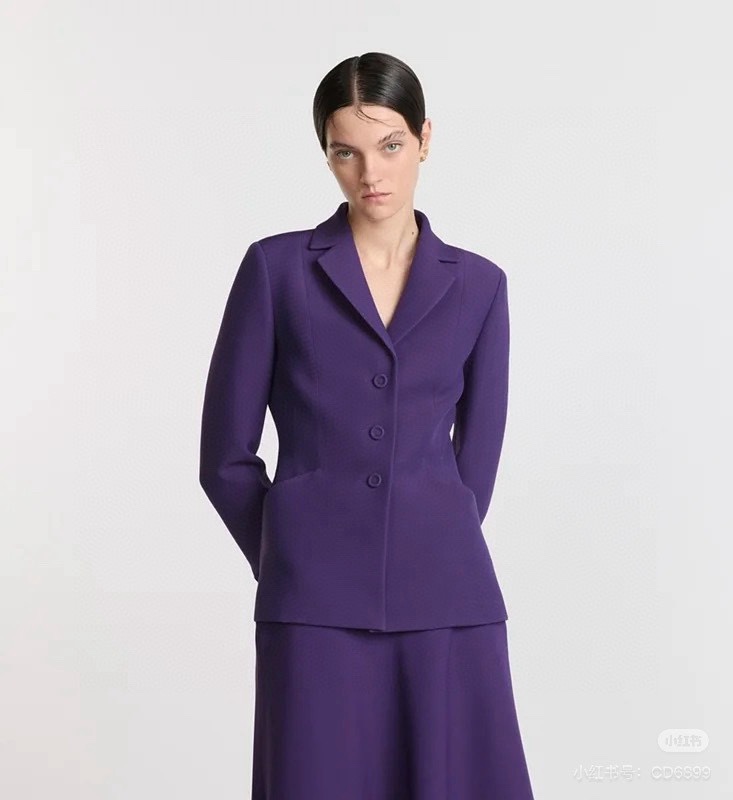 Dior Abbigliamento Giacca & Soprabito Camicie & Camicette Gonne Viola Collezione Primavera