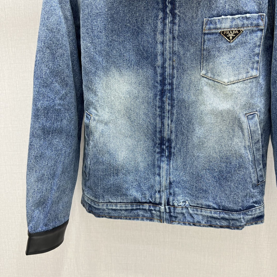 Denim Jacket with Leather Collar - Stylish & Trendy Fall/Winter Collection 7 i1732630018 2768 5
