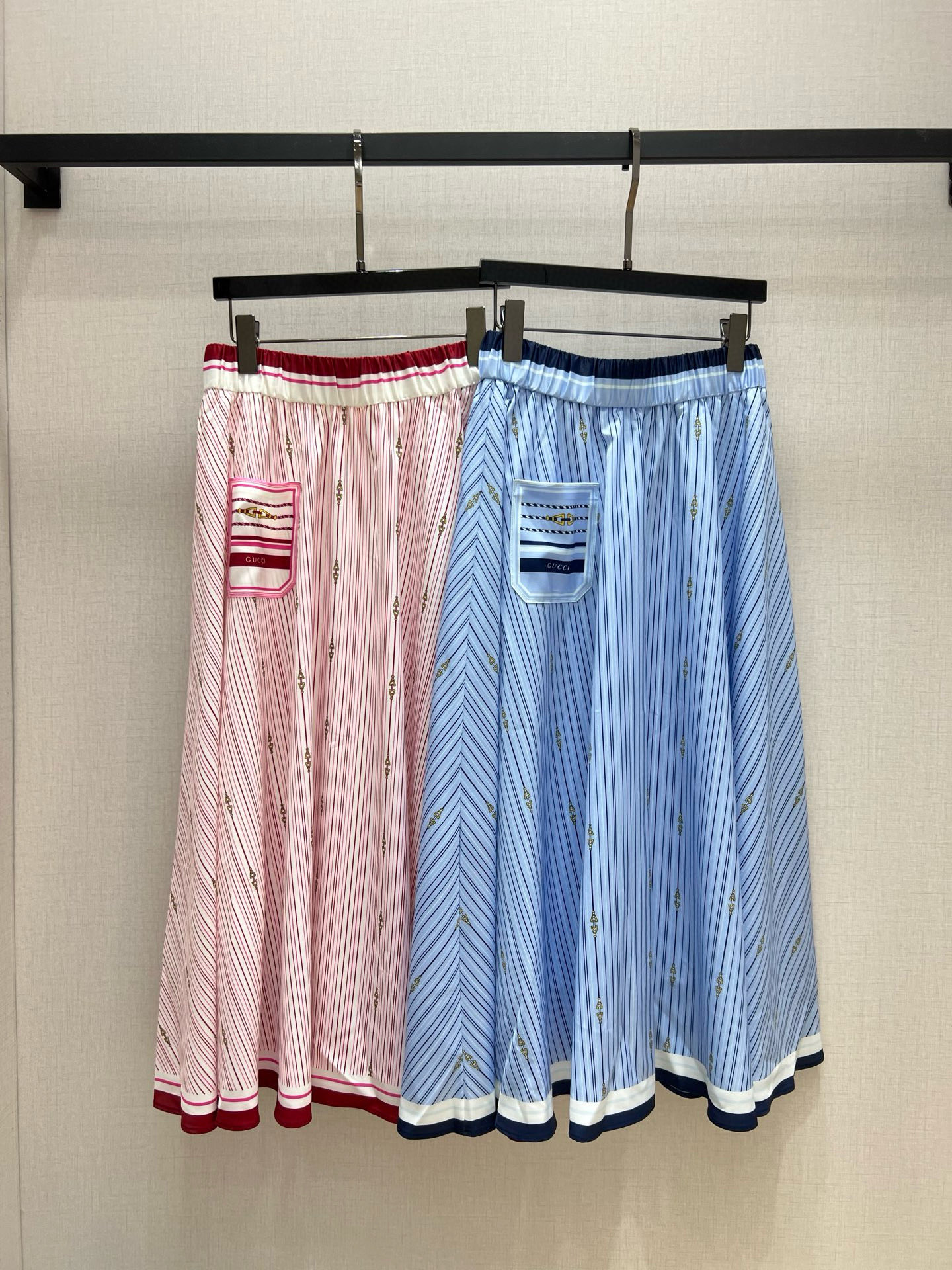 Striped Pocket Long Skirt - Elegant & Comfortable Spring/Summer 2025 Collection 9 i1745418039879 201 0 7