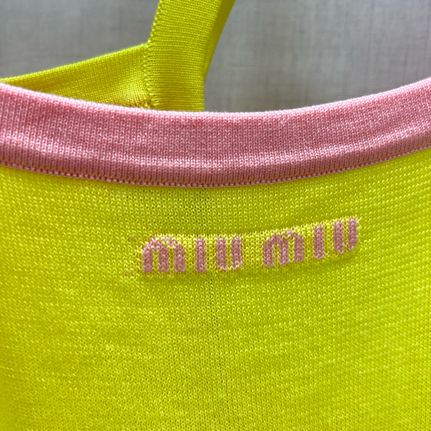 Miu Miu Sleeveless Wool Blend Tank Top with Logo 7 i1745418143438 2259 0 5