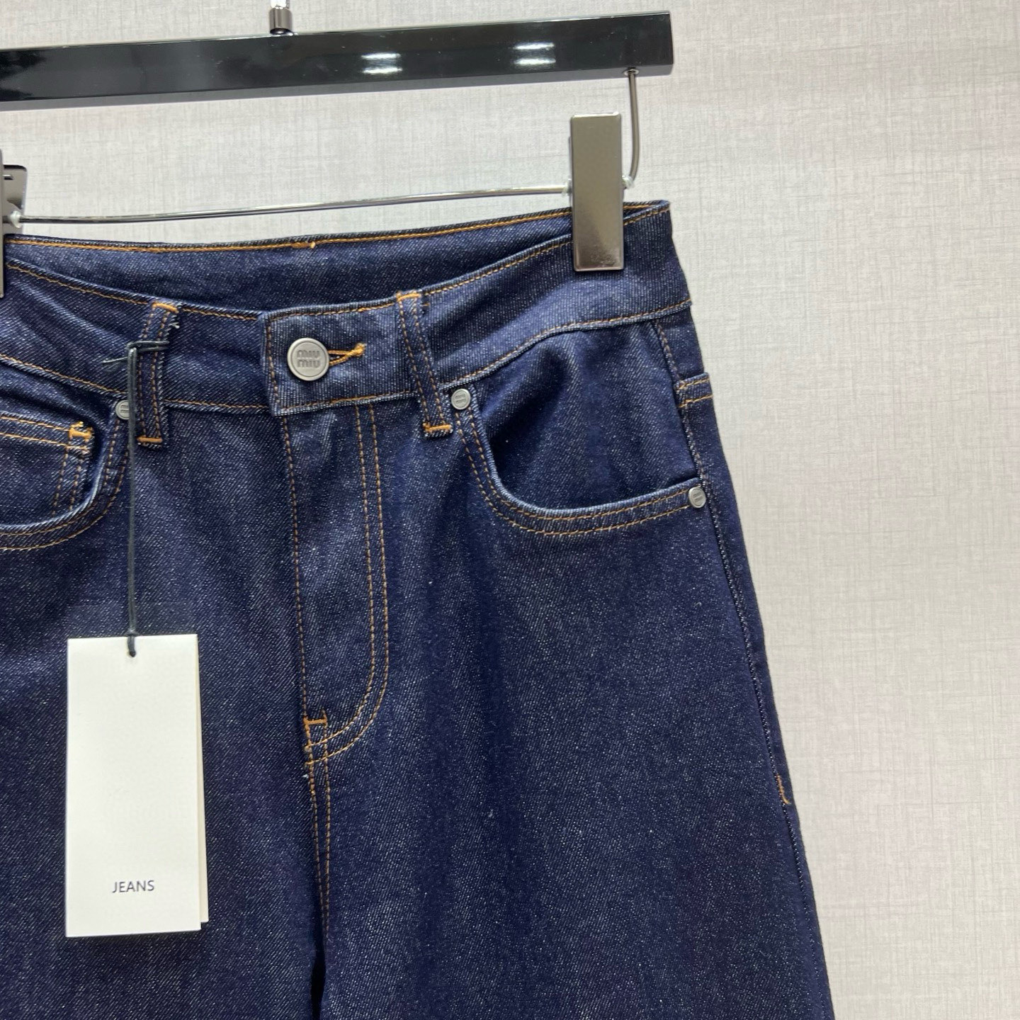 Classic Wide Leg Straight Jeans with Logo, Comfortable Mid-High Waist - Mi 2025 5 i1746017010781 5732 0 3