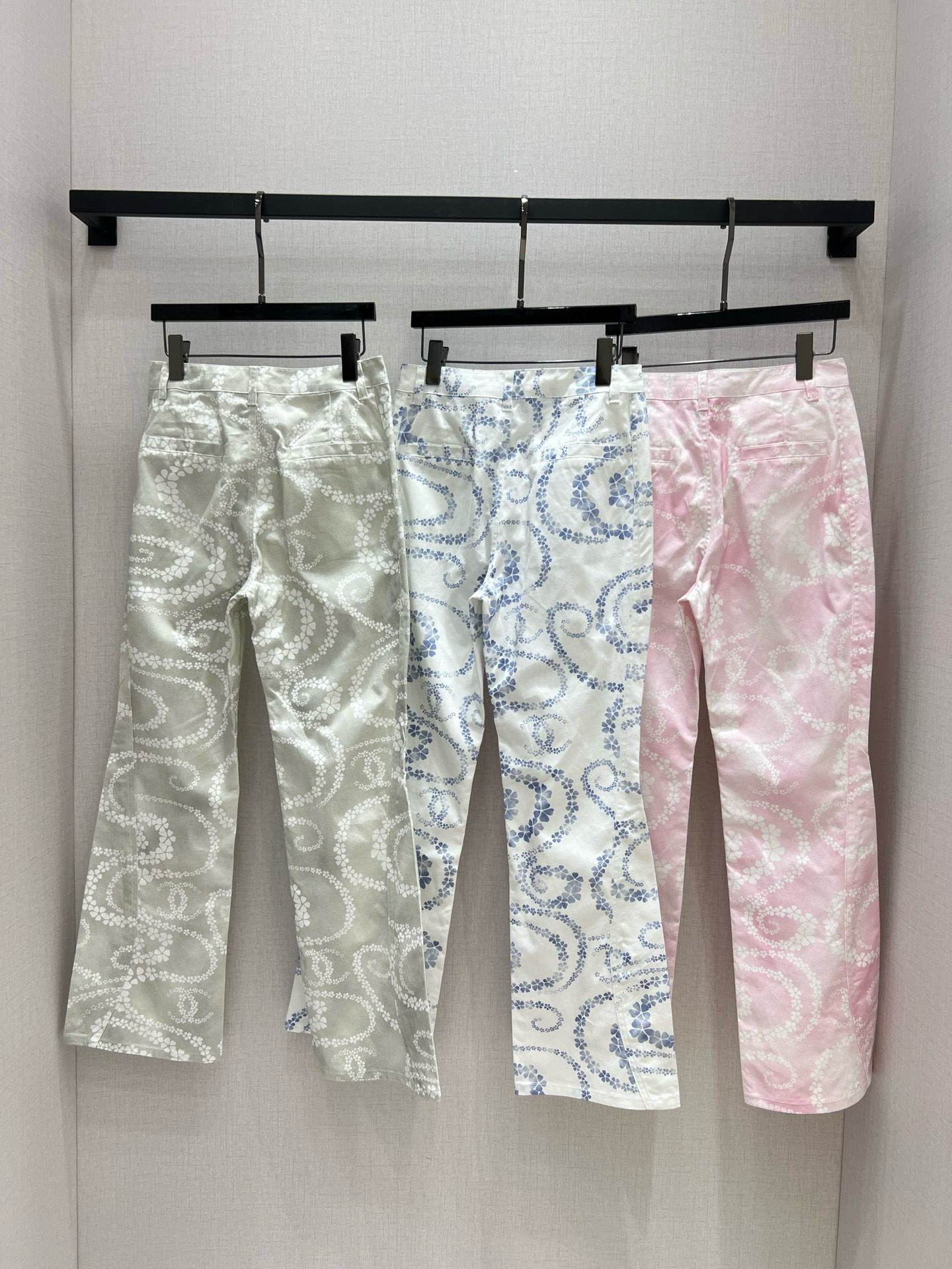 CHA 2025 Spring/Summer Printed Straight-Leg Pants - Stylish & Comfortable 9 i1746613552227 8558 0 7