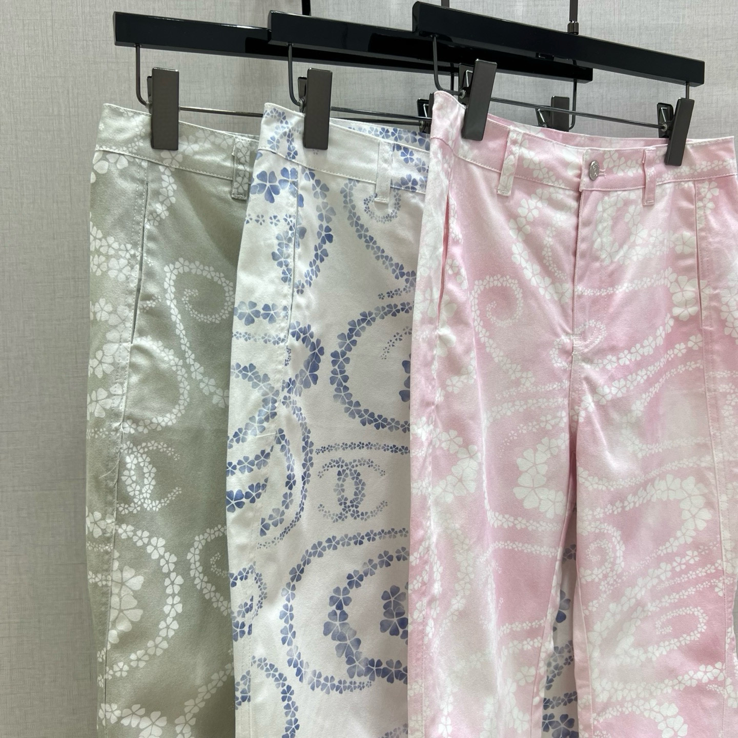 CHA 2025 Spring/Summer Printed Straight-Leg Pants - Stylish & Comfortable 6 i1746613552901 6369 0 4
