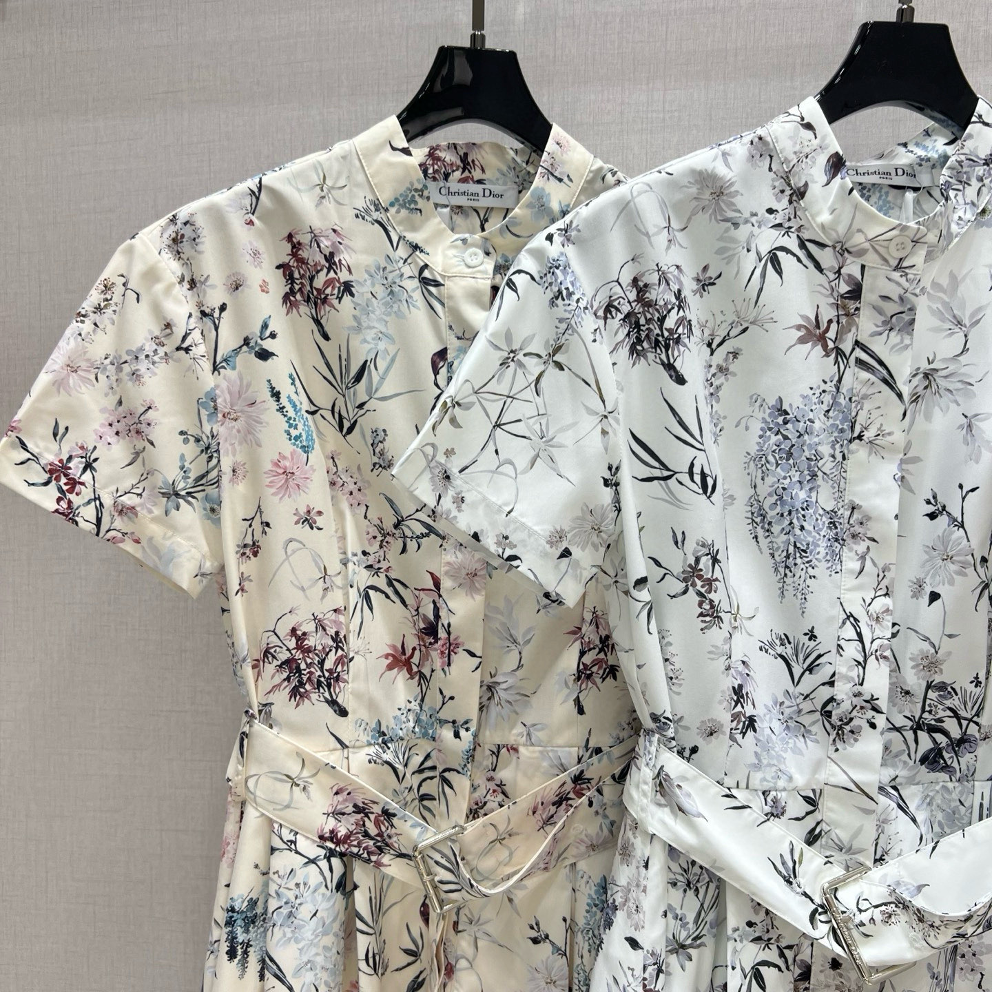 DIO 2025 Spring/Summer Printed Short Sleeve Dress - Elegant & Luxurious 6 i1746896998347 2722 0 4
