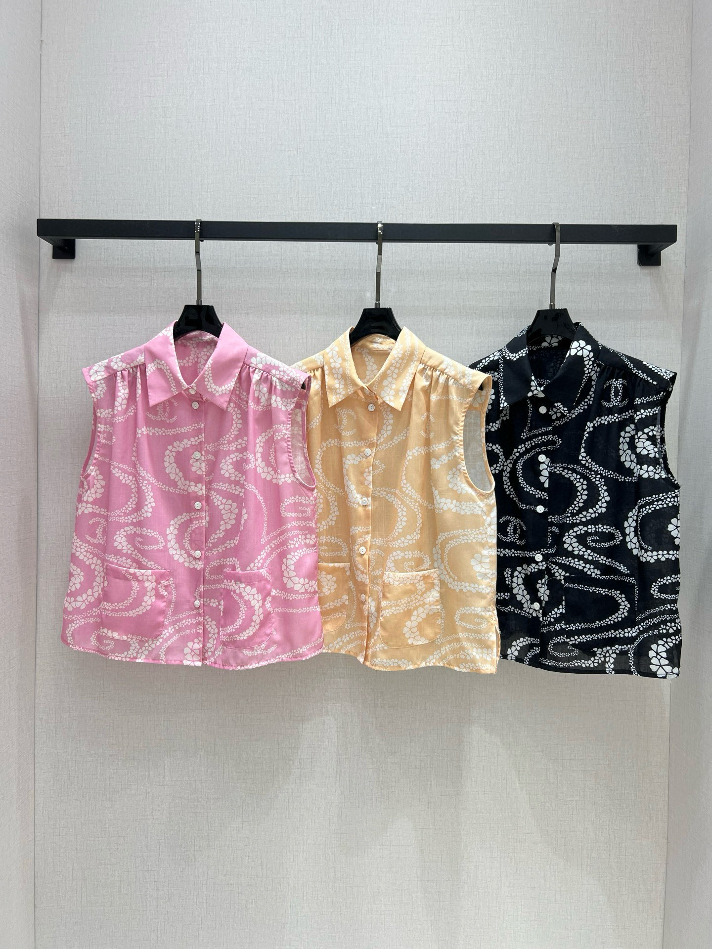 Chanel Sleeveless Printed Top - 2024 New Collection, Candy Color Design 2 i1747160310224 8934 0 0