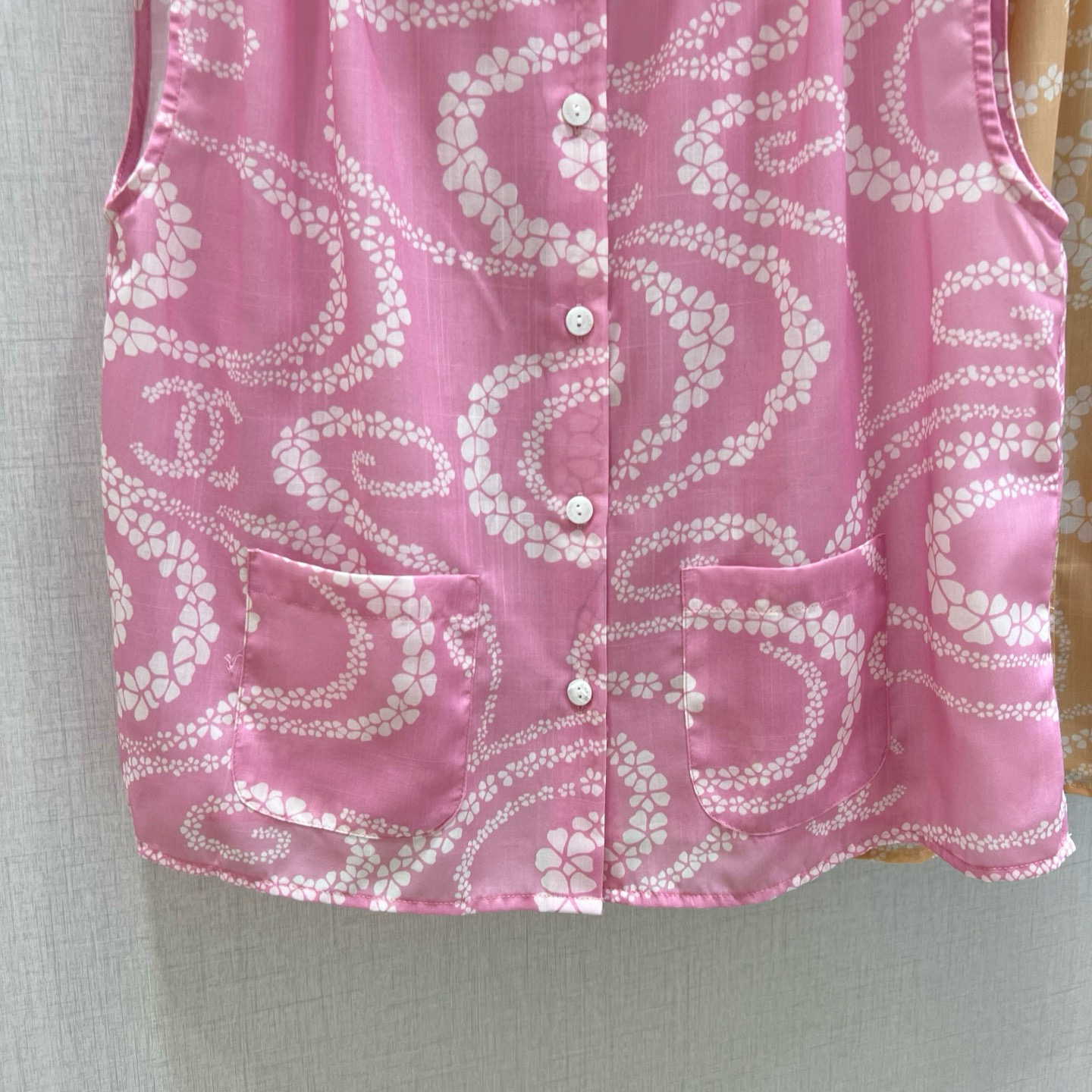 Chanel Sleeveless Printed Top - 2024 New Collection, Candy Color Design 5 i1747160312474 6971 0 3