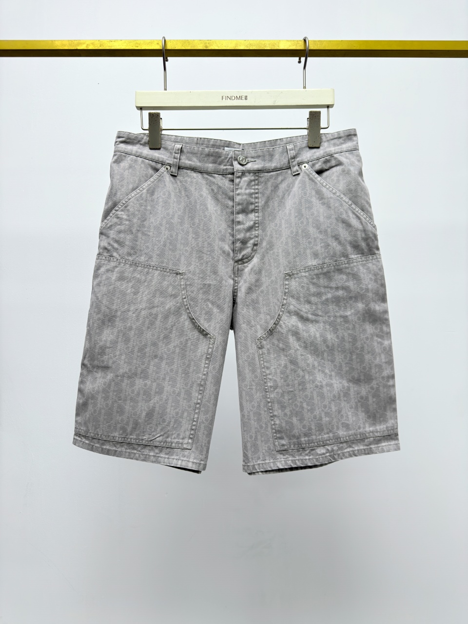 NO:142126,D*OR 25SS spring and summer new products, jacquard presbyopia casual shorts, presbyopia cotton fabric, straight casual style, men's style, gray S M L XL four-code in stock, real-time details, shorts, alexander wang19860909D*OR 25SS春夏新品 提花老花休闲短裤 老花棉质面料 直筒休闲款 男款 灰色 S M L XL四码现货发售中 实拍细节图,,shorts,alexander wang,Men's clothing