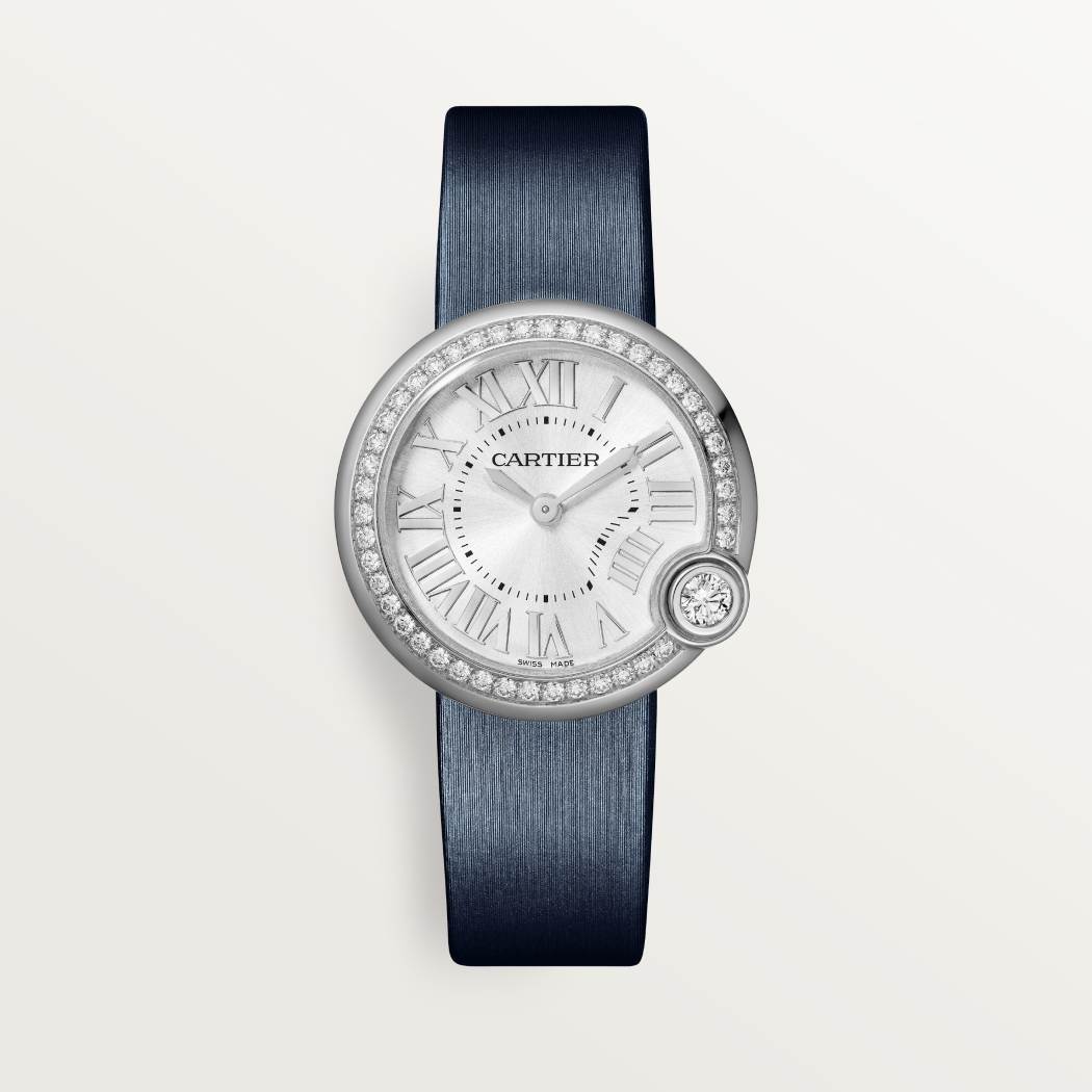 Cartier Uurwerken Horloge Blauw Quartz Movement