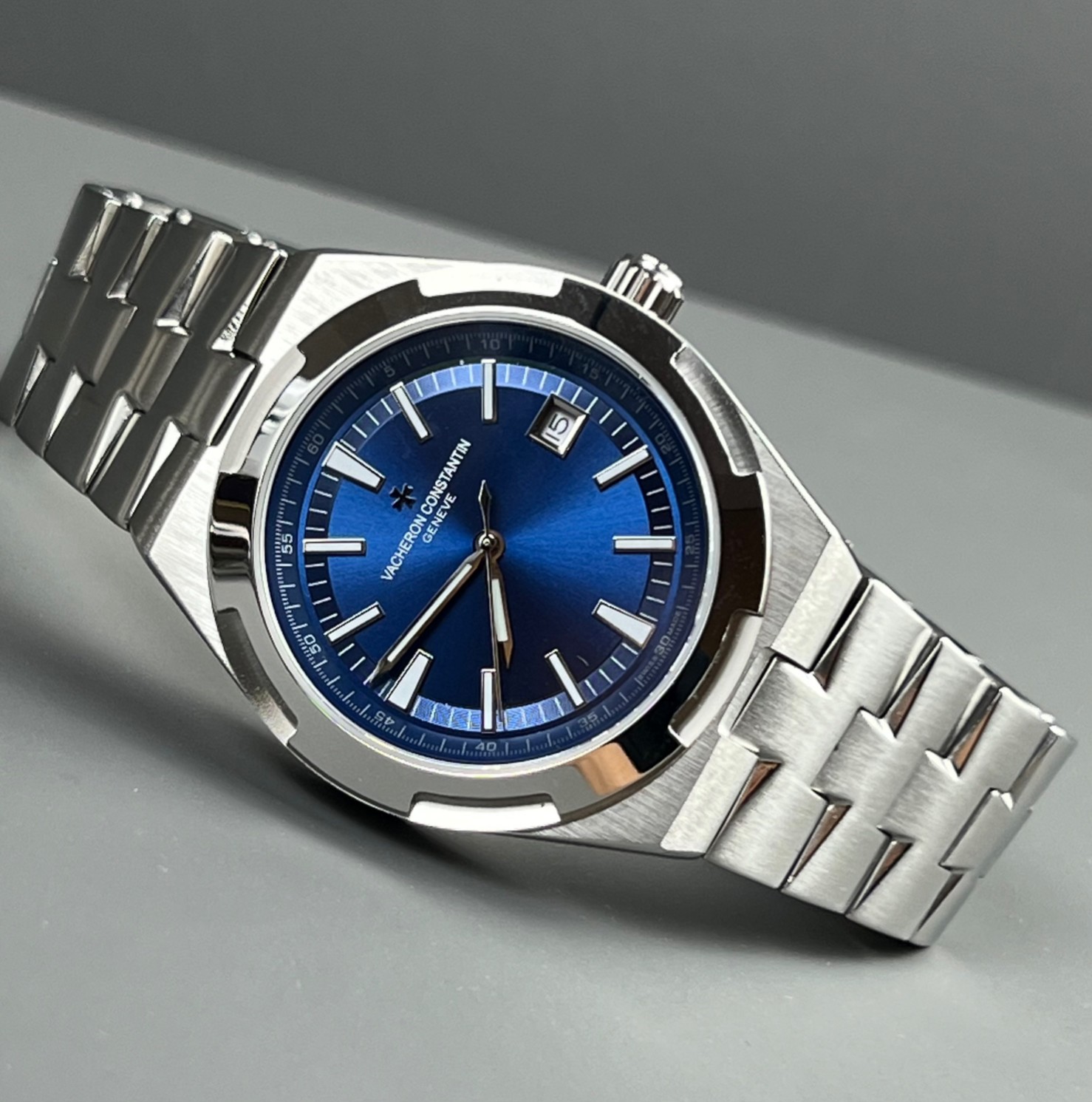 Vacheron Constantin Best
 Uurwerken Horloge Blauw Mannen Staal Automatic Mechanical Movement