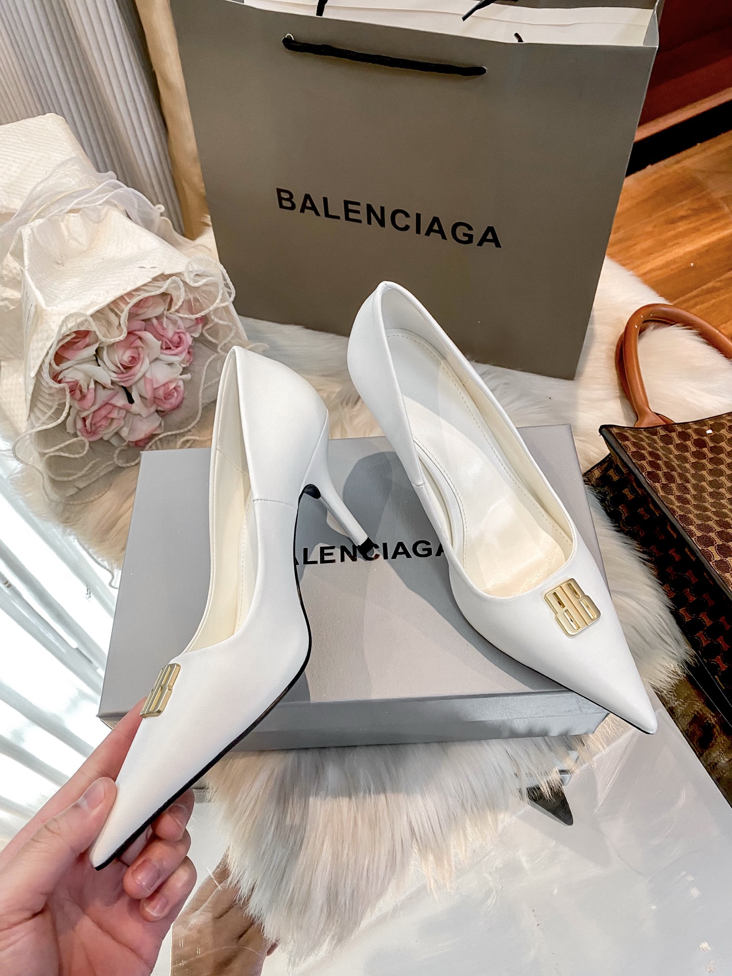巴黎世家 Balenciaga 高定典藏经典高奢皮鞋男鞋女鞋鞋履高跟鞋 #214FD512 3