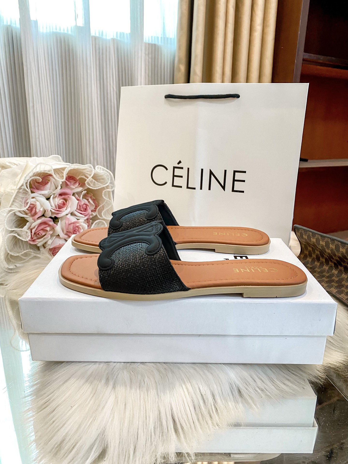 Celine Haute Couture Classic Luxury Leather Shoe Loafer Shoes 7